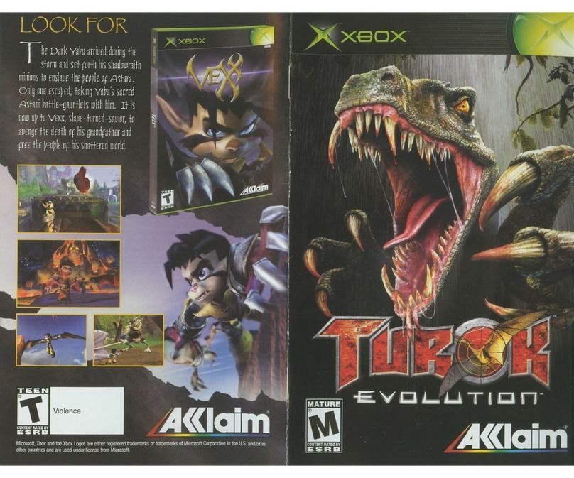 Acclaim TUROK EVOLUTION Bedienungsanleitung