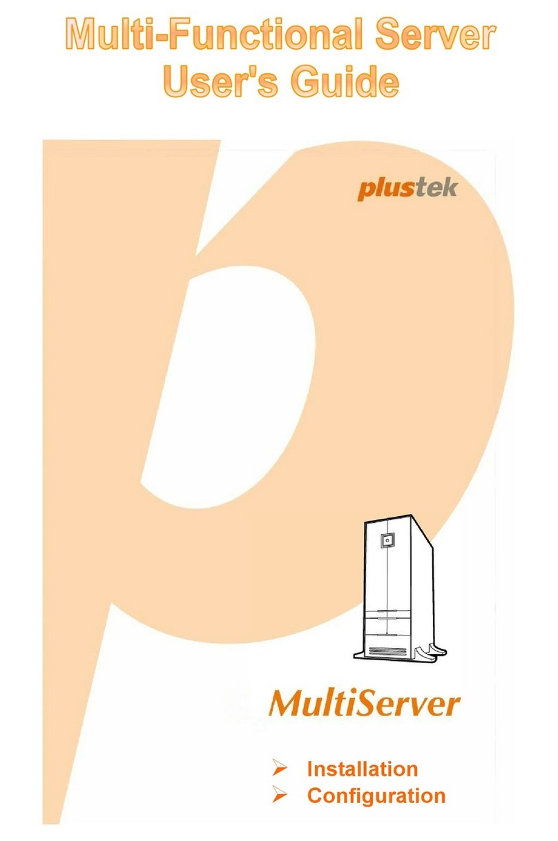 Plustek MULTI-FUNCTIONAL SERVER Bedienungsanleitung