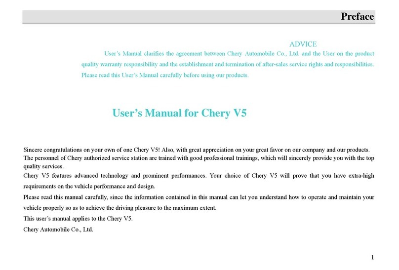 Chery V5 Bedienungsanleitung