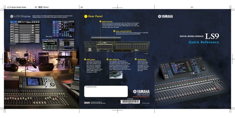 Yamaha LS9 Editor Bedienungsanleitung