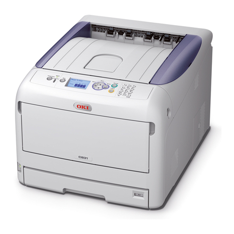 Oki C831 Bedienungs- und Wartungsanleitung