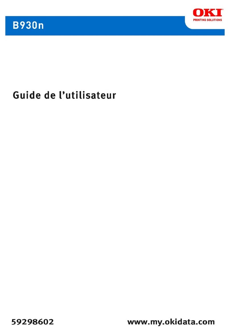 Oki B930dn Bedienungsanleitung