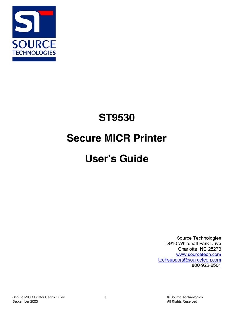 Source Technologies ST9530 Bedienungsanleitung