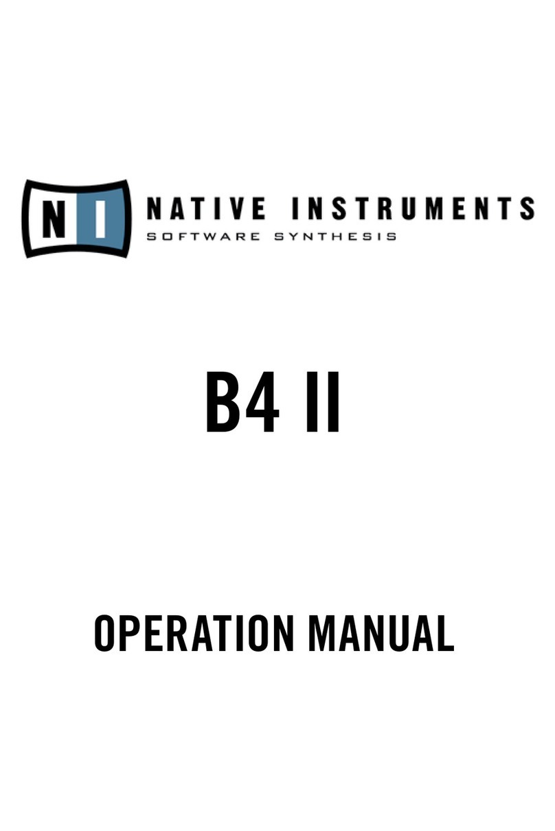 Native Instruments B4 II Bedienungsanleitung