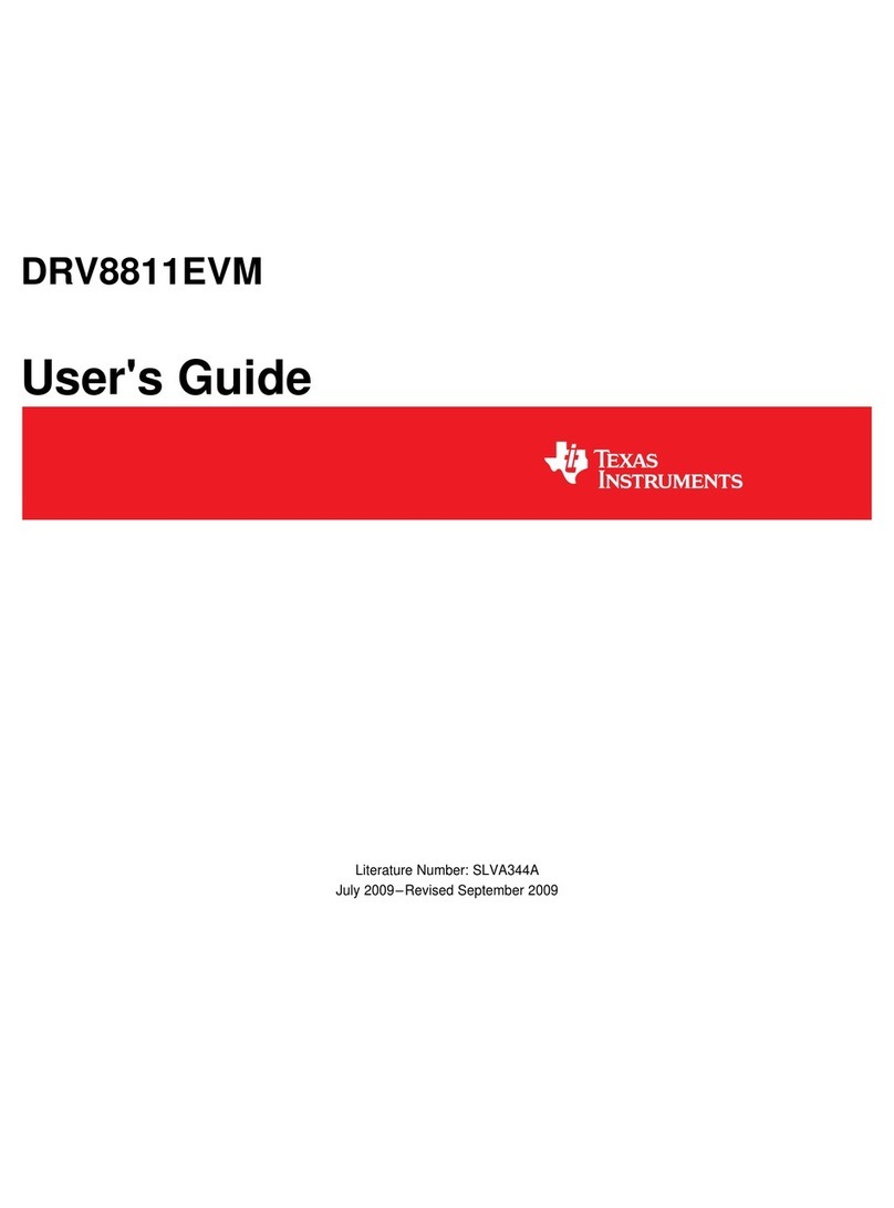 Texas Instruments DRV8811EVM Bedienungsanleitung Texas Instruments DRV8811EVM Bedienungsanleitung