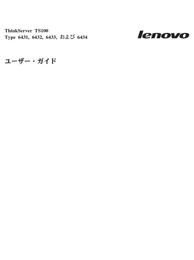 Lenovo ThinkServer TS100 Bedienungsanleitung