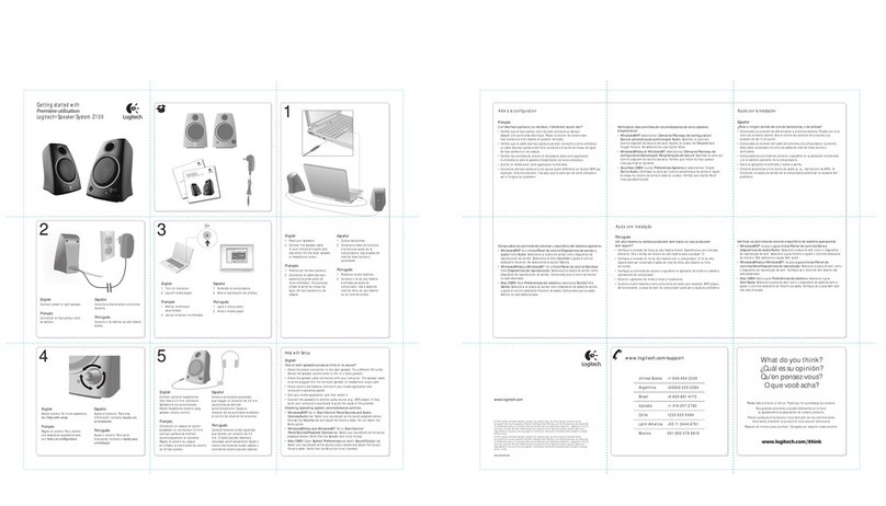 Logitech Z130 Bedienungsanleitung