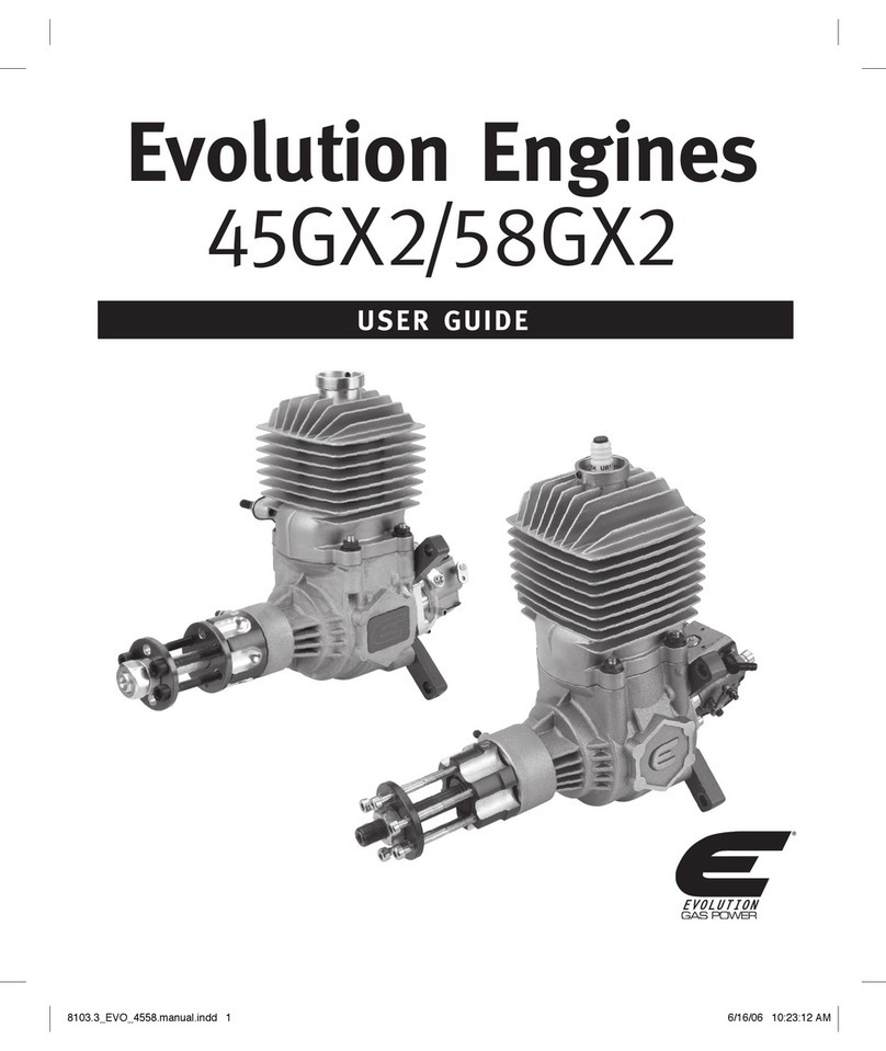 Evolution Technologies 58GX2 Bedienungsanleitung