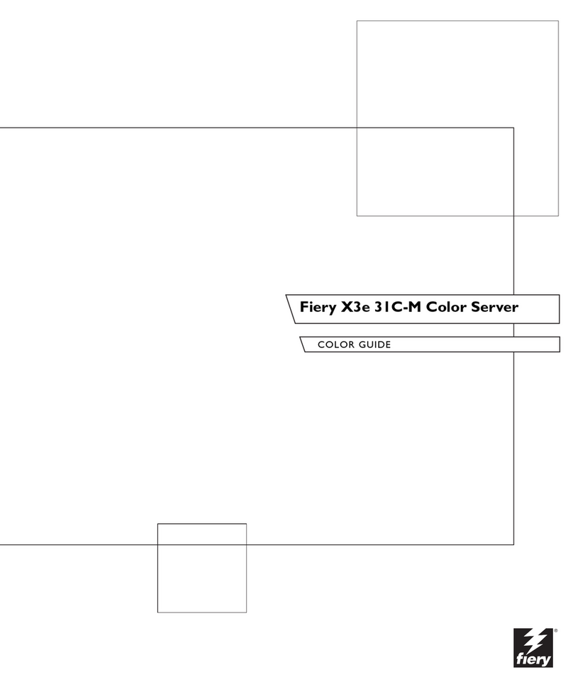 Fiery KM-C2230 Bedienungsanleitung Fiery KM-C2230 Bedienungsanleitung
