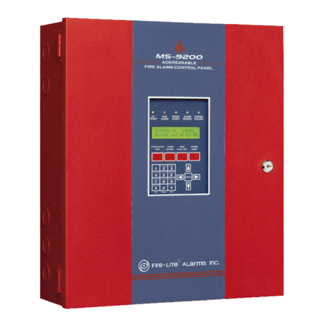 Fire-Lite MS-9200 Montage- und Bedienungsanleitung