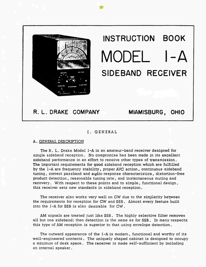 DRAKE 1-A Bedienungsanleitung DRAKE 1-A Bedienungsanleitung