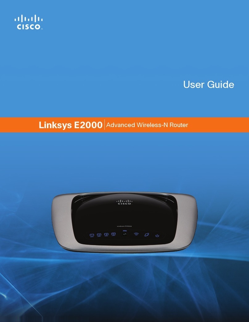 Linksys E2000 Bedienungsanleitung Linksys E2000 Bedienungsanleitung