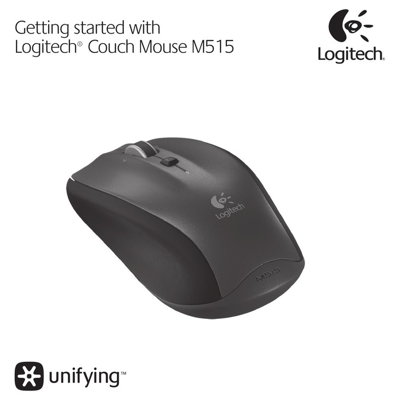 Logitech M515 Bedienungsanleitung