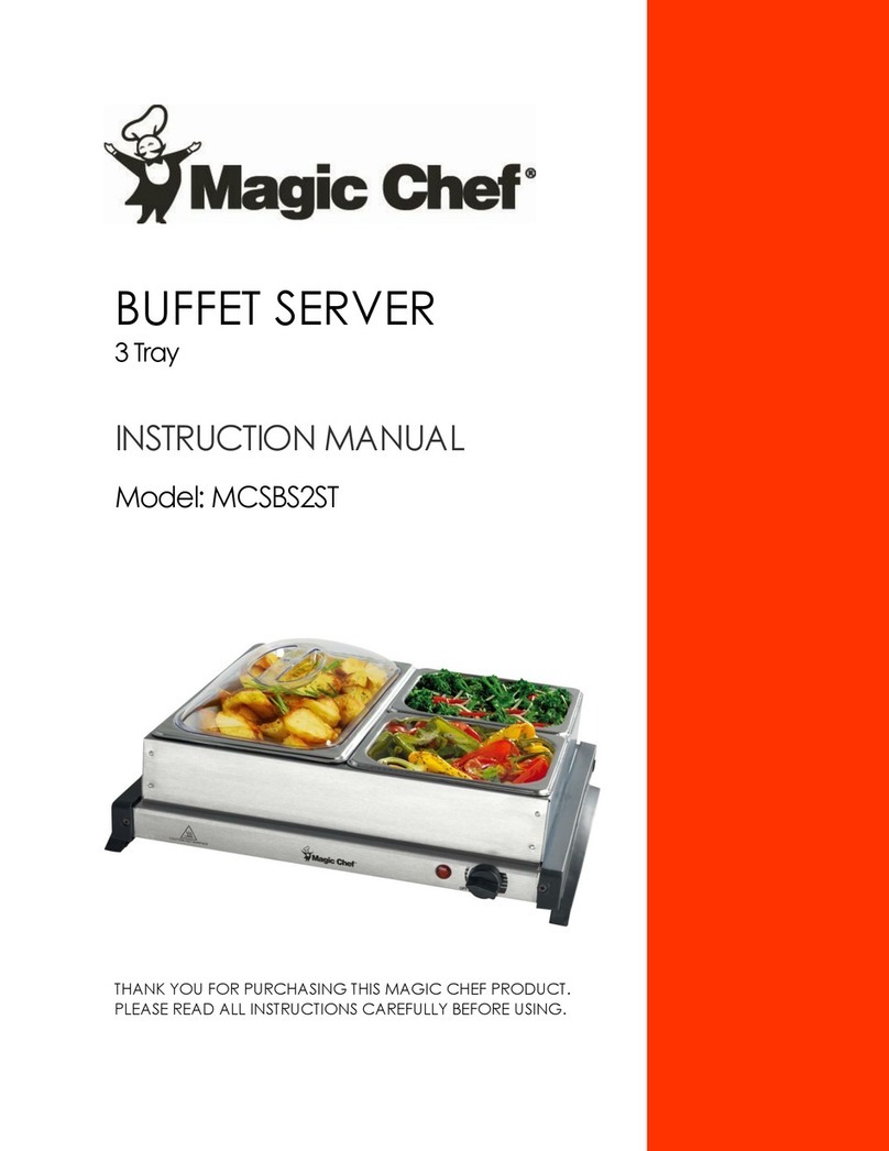 Magic Chef MCSBS2ST Bedienungsanleitung
