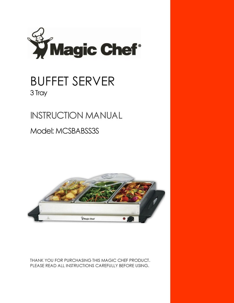 Magic Chef MCSBABSS3S Bedienungsanleitung