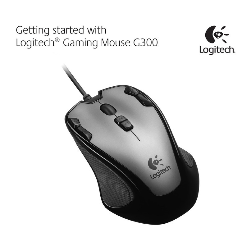 Logitech G300 Bedienungsanleitung Logitech G300 Bedienungsanleitung