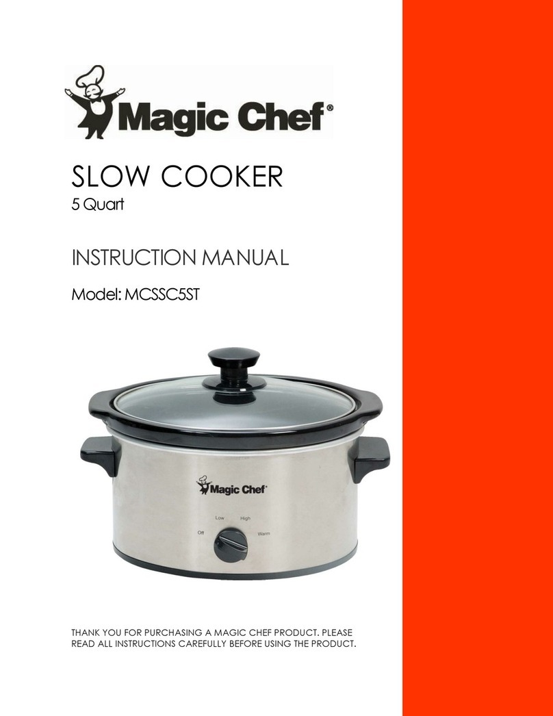 Magic Chef MCSSC5ST Bedienungsanleitung