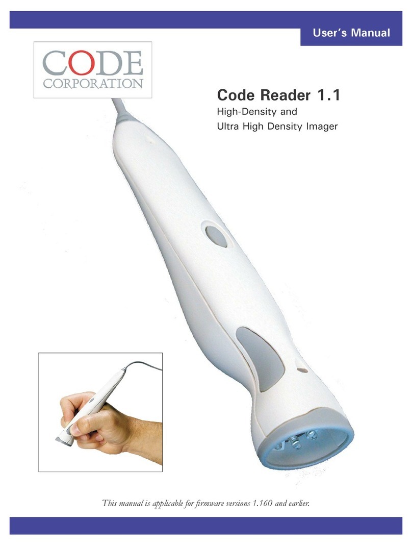 Code Corporation Code Reader 1.1 Bedienungsanleitung