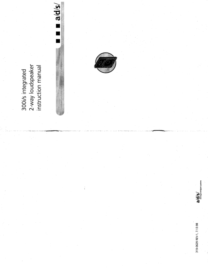 ADS 300i/s Bedienungsanleitung