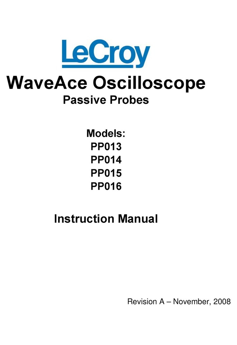 LeCroy WaveAce PP013 Bedienungsanleitung