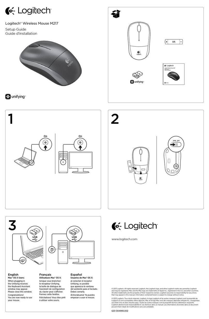 Logitech M217 Bedienungsanleitung