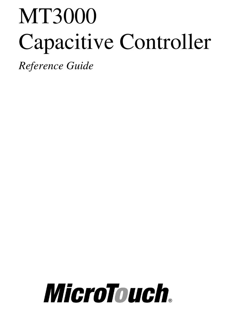 MicroTouch Micro Touch Capacitive Controller MT3000 Bedienungsanleitung