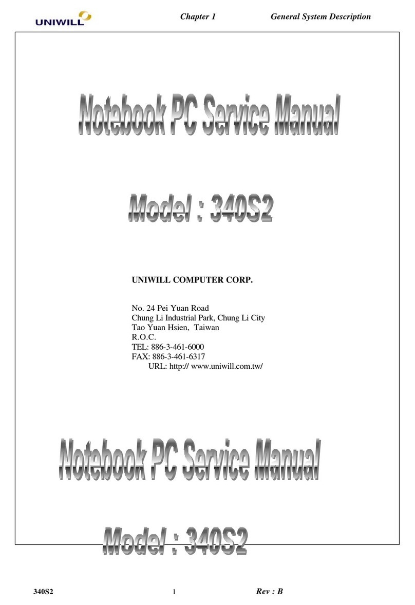 Uniwill 340S2 Bedienungsanleitung