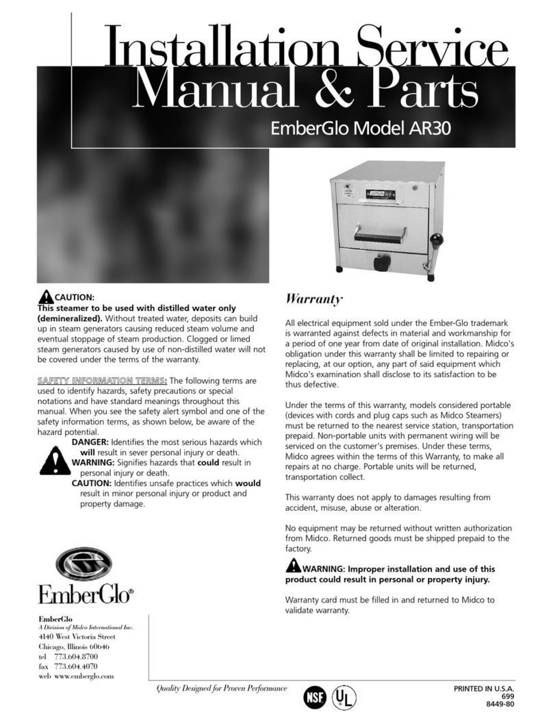 EmberGlo AR30 Fehlerbehebungshandbuch EmberGlo AR30 Fehlerbehebungshandbuch