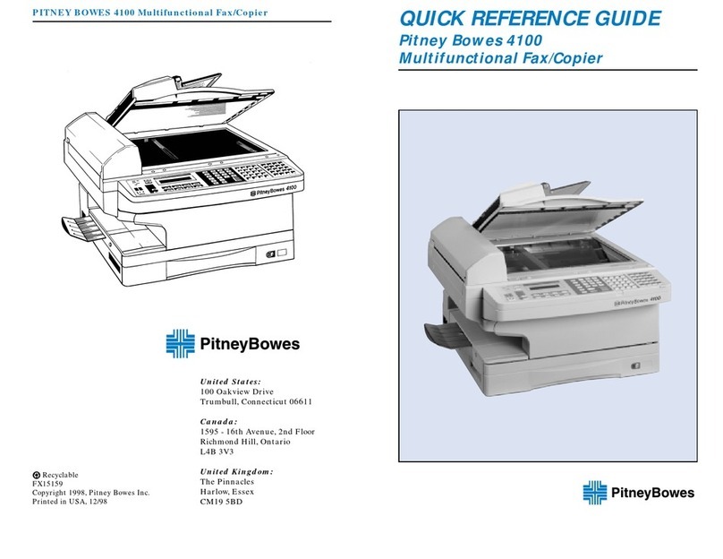 Pitney Bowes 4100 Bedienungsanleitung