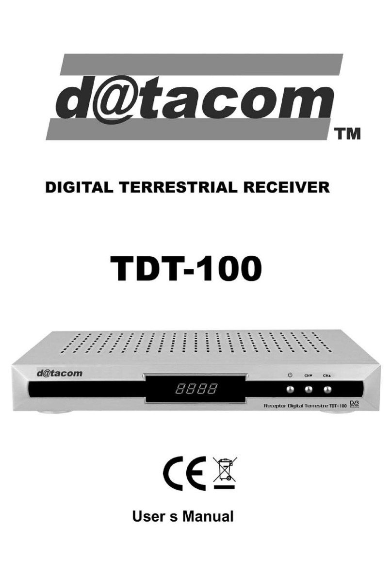 Datacom Datacom TDT-100 Bedienungsanleitung