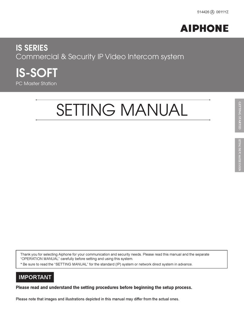 Aiphone IS-SOFT Handbuch
