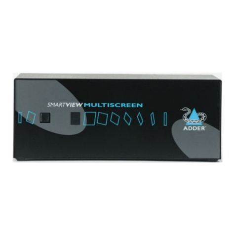 ADDER SmartView Multiscreen SVMS4-QUAD Kurzanleitung
