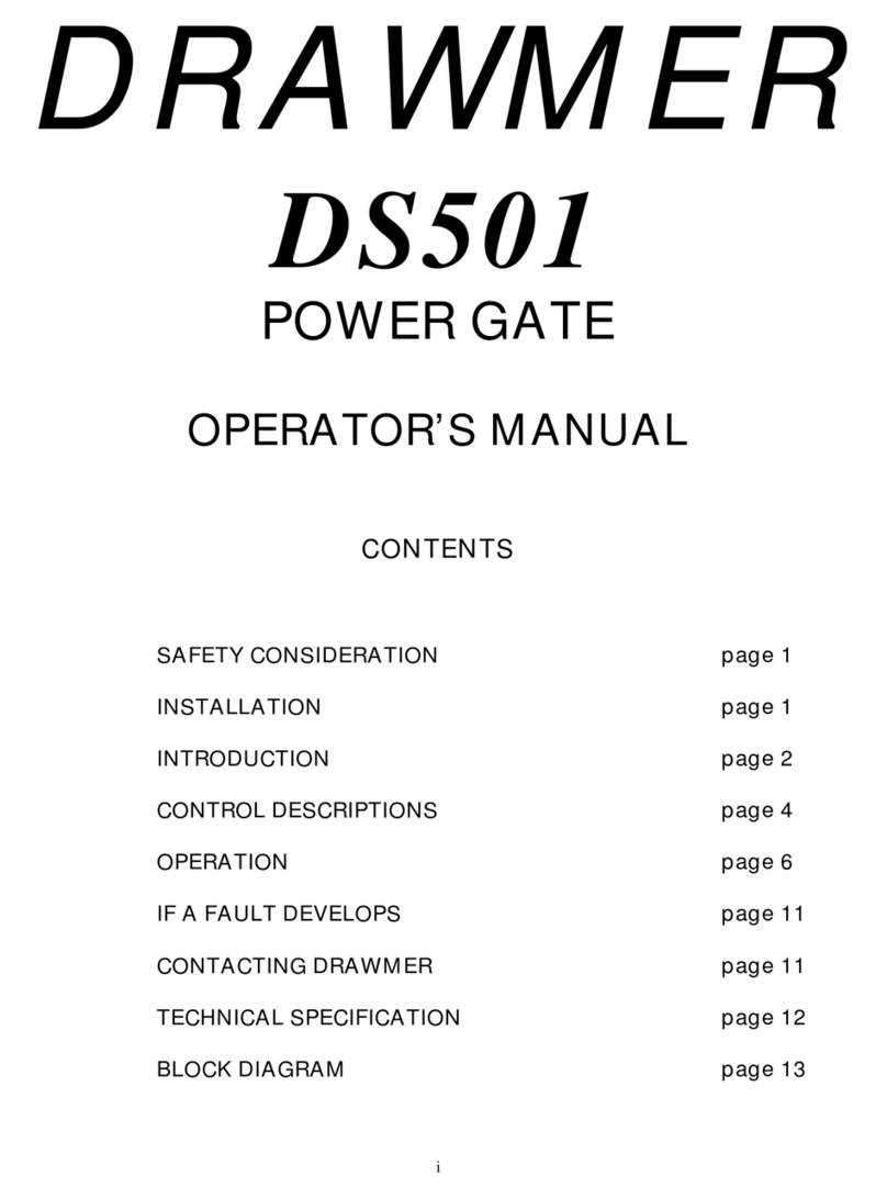 Drawmer DS501 Bedienungsanleitung