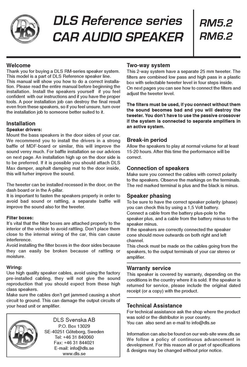 DLS Reference RM5.2 Bedienungsanleitung