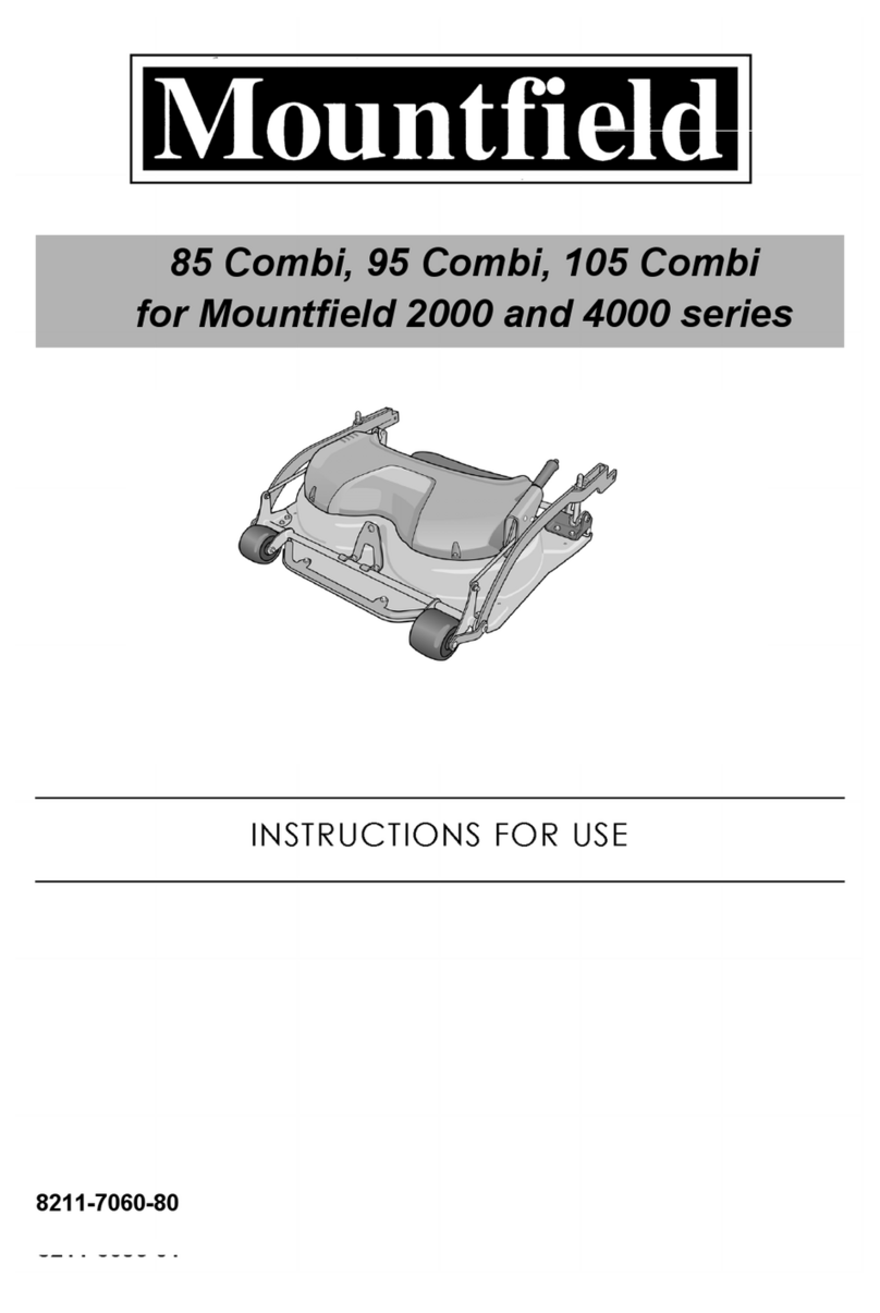 Mountfield 85 Combi Bedienungsanleitung