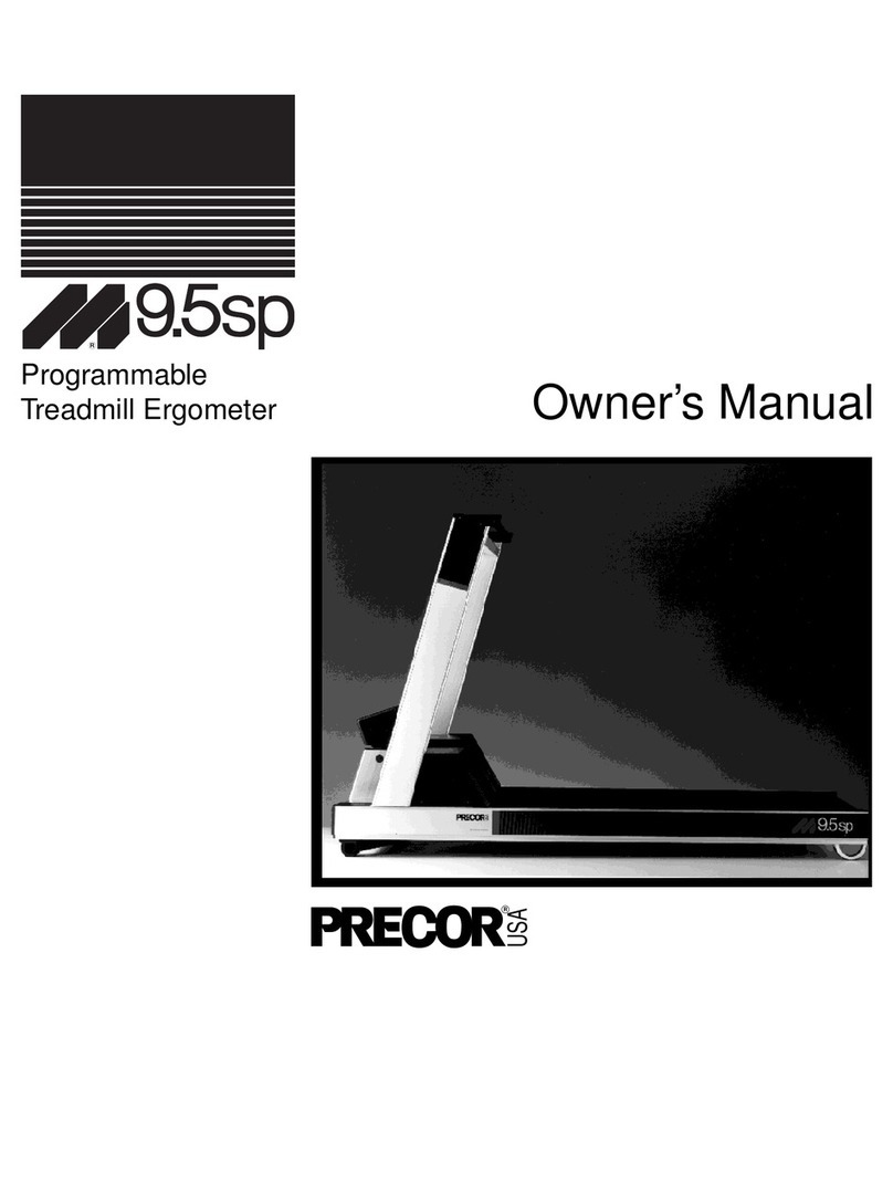 Precor M9.5sp Bedienungsanleitung