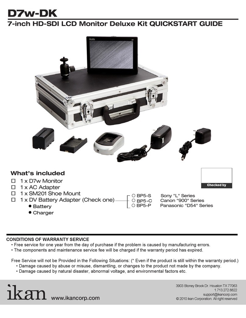 Ikan D7w-DK Bedienungsanleitung