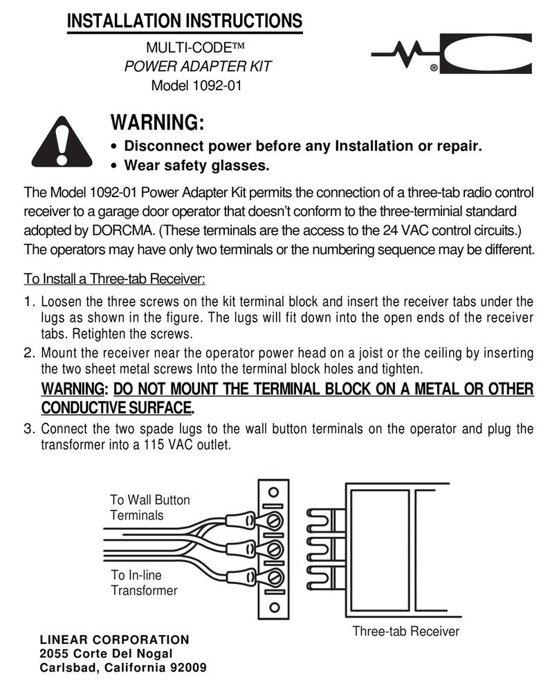 Multi-code 1092-01 Bedienungsanleitung