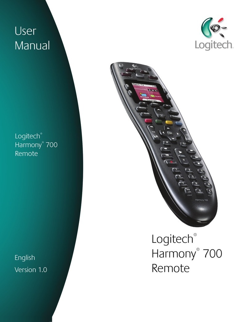 Logitech HARMONY 700 Bedienungsanleitung