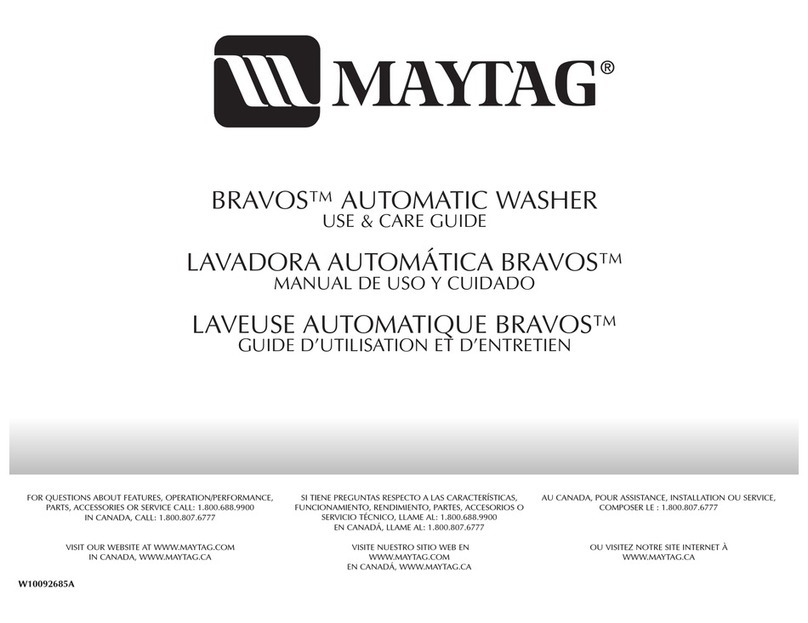 Maytag BRAVOSTM Bedienungsanleitung