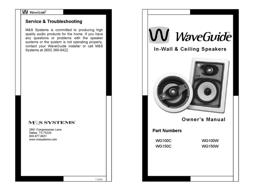 M&S Systems WaveGuide WG100C Bedienungsanleitung