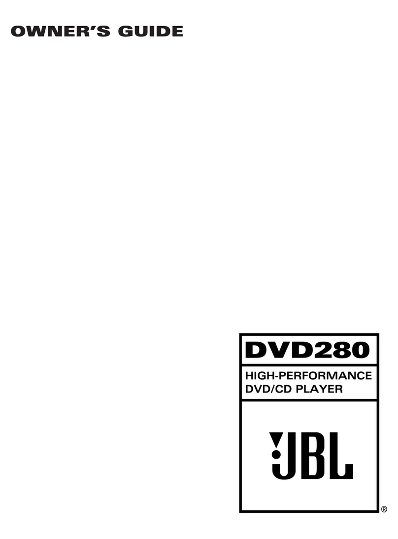 JBL DVD280 Bedienungsanleitung