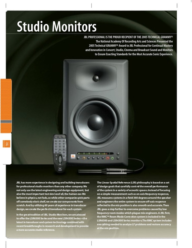 JBL LSR4326P Bedienungsanleitung