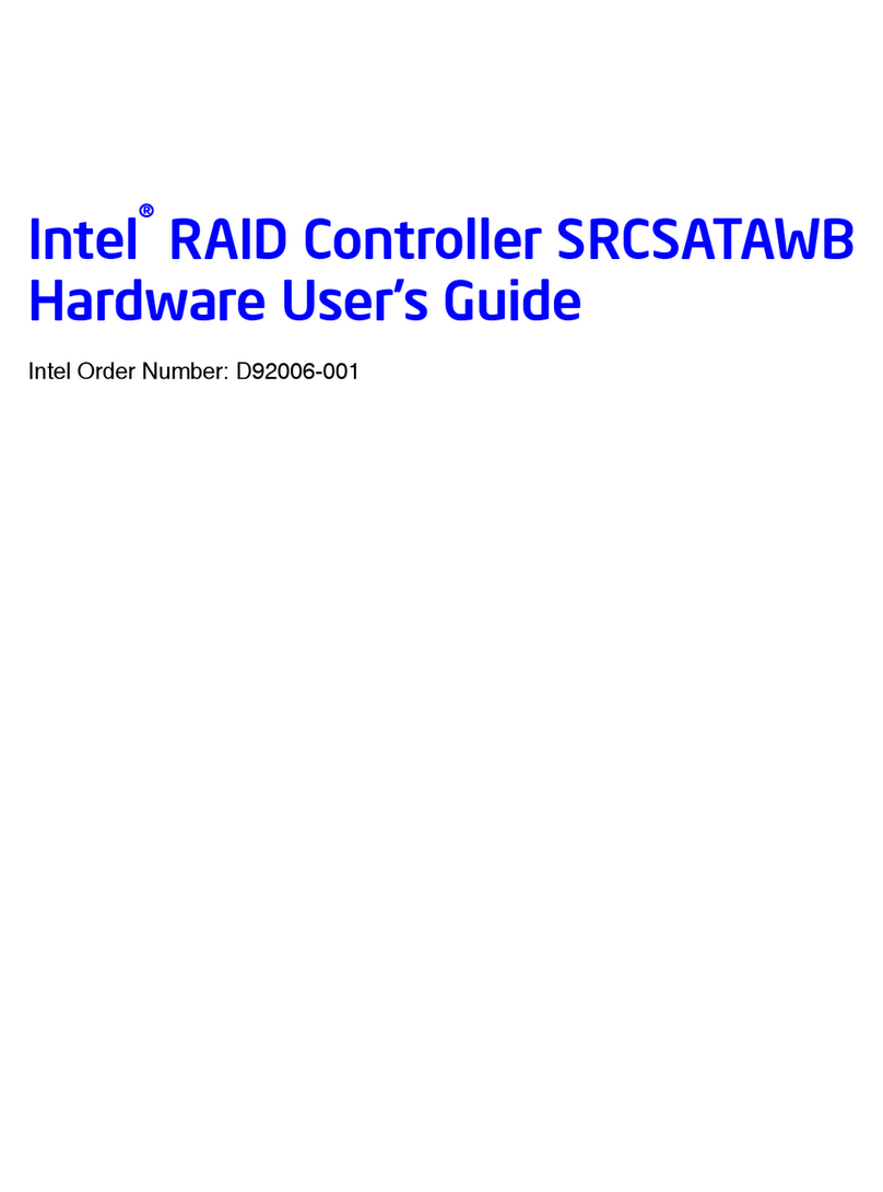 Intel SRCSATAWB - RAID Controller Installationshandbuch