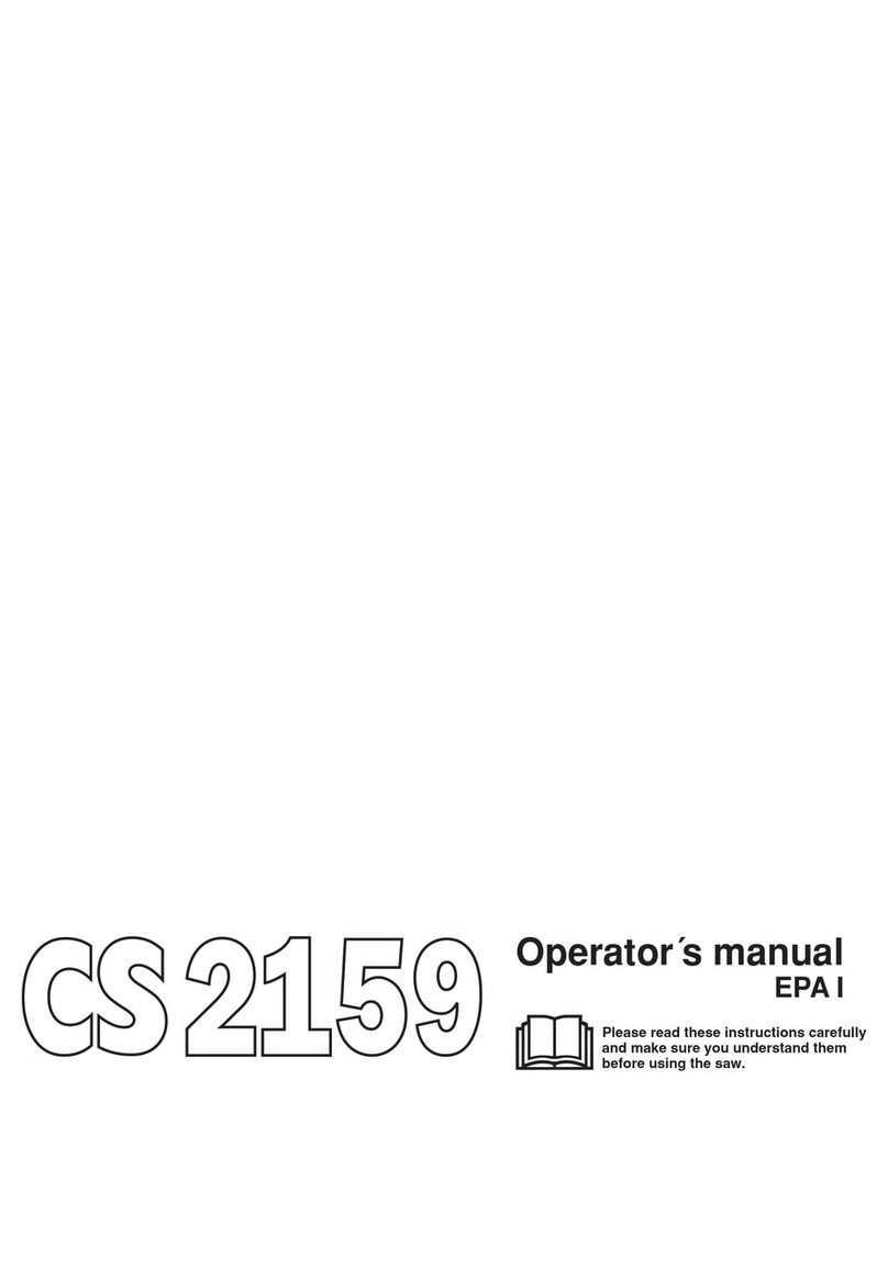 Jonsered CS 2159 Bedienungsanleitung