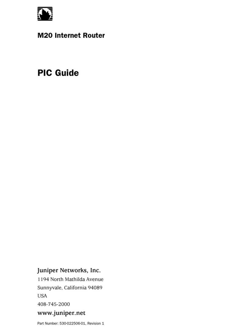 Juniper M20 Bedienungsanleitung