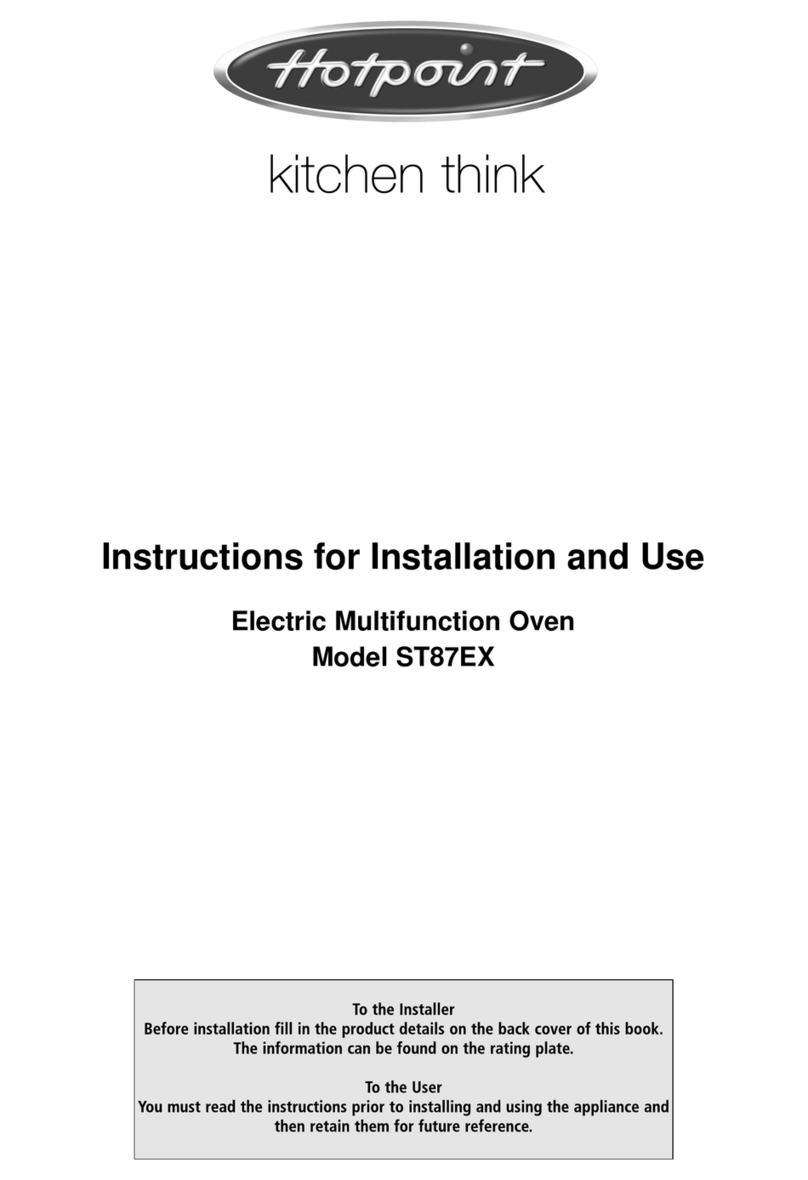 Hotpoint ST87EX Bedienungsanleitung