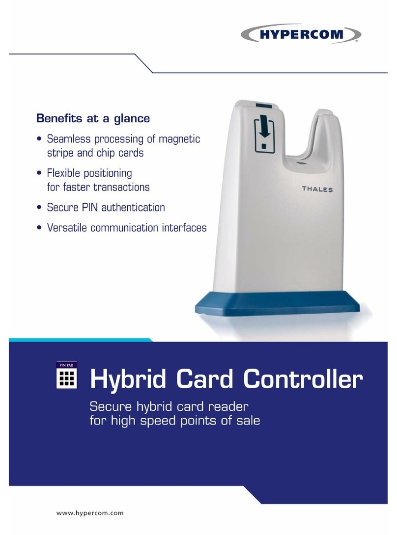 Hypercom Thales Bedienungsanleitung