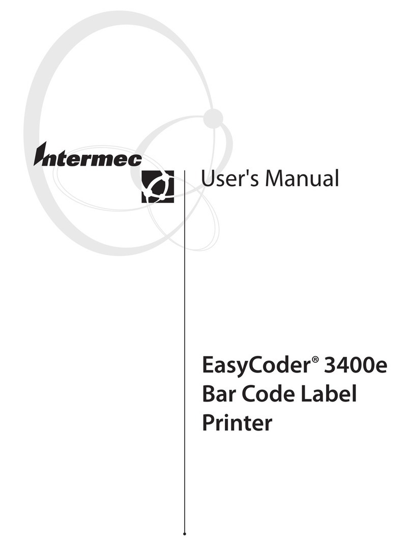 Intermec EasyCoder 3400e Bedienungsanleitung