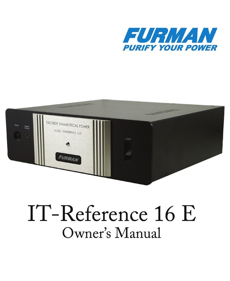 Furman IT-Reference 16 E Bedienungsanleitung